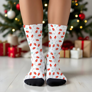 Winter Wonderland Mittens Pattern Socken