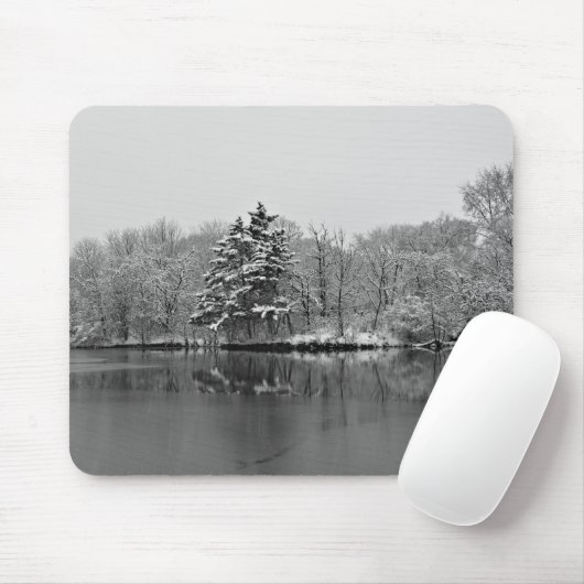 Winter Wonderland Mousepad (Mit Mouse)