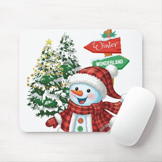 Winter Wonderland - Mousepad (Mit Mouse)