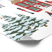 Winter Wonderland (oder ändern Sie den Satz) Poste Poster (Ecke)