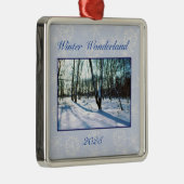 'Winter Wonderland' - Ornament 2025 Aus Metall (Rechts)