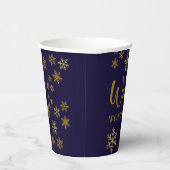 Winter Wonderland Pappbecher (Rechts)