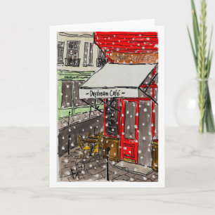Winter Wonderland Paris Card Karte