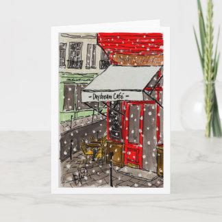 Winter Wonderland Paris Card Karte