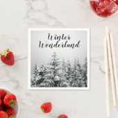 Winter Wonderland Party Napkins Serviette (Beispiel)