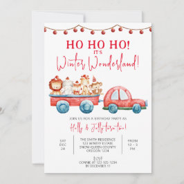 Winter Wonderland Party, Xmas Twins Geburtstag, Tw Einladung