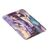 Winter Wonderland Patterns of Nature Mountain Lake Magnet (Rechte Seite)