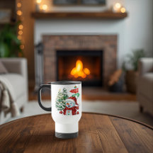 Winter Wonderland - Personalisierter Reisebecher