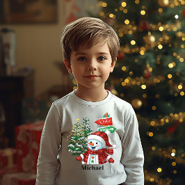 Winter Wonderland - Personalized Long Sleeve Shirt