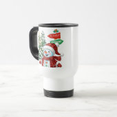 Winter Wonderland - Personalized Travel Mug Reisebecher (Vorderseite Links)