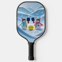 Winter Wonderland Pickleball - Schneewitz auf dem 
