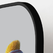 Winter Wonderland Pickleball - Schneewitz auf dem  Schläger (Linke Seite)