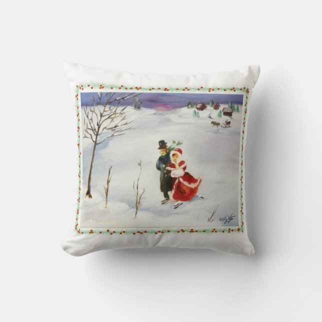 Winter Wonderland Pillow Kissen (Vorderseite)