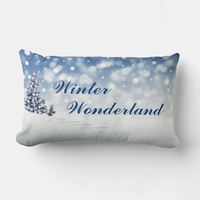 Winter Wonderland Pillow Lendenkissen (Vorderseite)