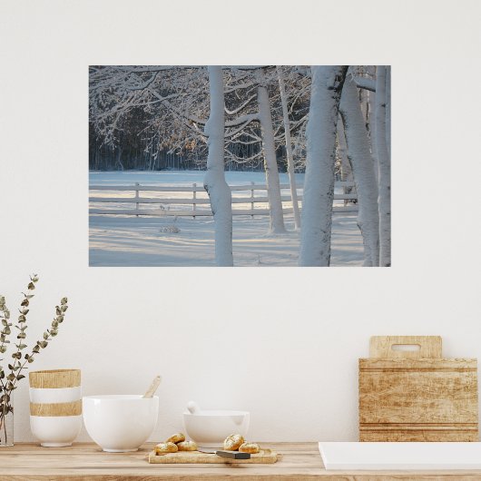 Winter Wonderland Poster (Küche)