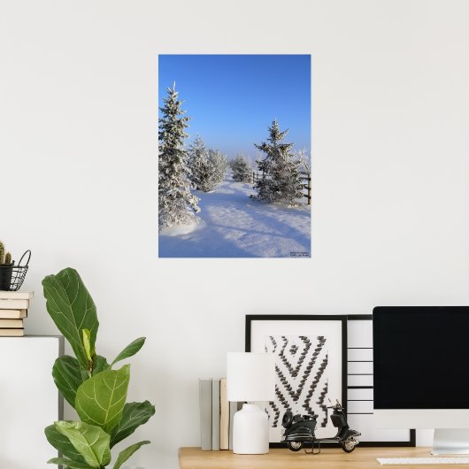 Winter Wonderland Poster (Heimbüro)
