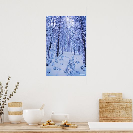 Winter Wonderland Poster (Küche)