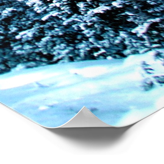 Winter Wonderland Poster (Ecke)