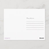 Winter Wonderland Postkarte (Rückseite)