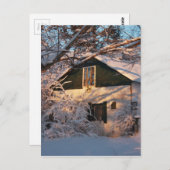 Winter Wonderland Postkarte (Vorne/Hinten)