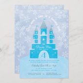 Winter Wonderland Princess Party Einladungen (Vorne/Hinten)