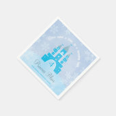 Winter Wonderland Princess Party Napkins Serviette (Ecke)