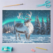 Winter Wonderland Rentier Decoupage Seidenpapier (Basteln)