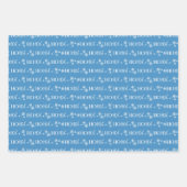 Winter Wonderland Rentier Geschenkpapier Set (Vorderseite 2)