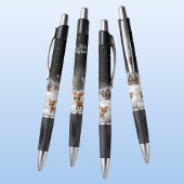 Winter Wonderland Rentier Lassen Sie es Schnee Vil Kugelschreiber