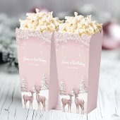 Winter Wonderland | Rosa und Hirsch Geschenkschachtel