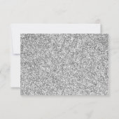 Winter Wonderland RSVP Card Karte (Rückseite)