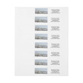 Winter Wonderland Rundum-Adressaufkleber (Bogen)