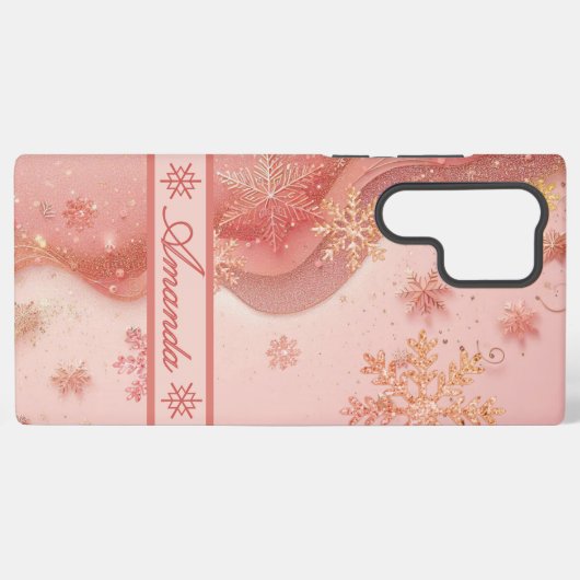 Winter Wonderland Samsung Galaxy Hülle (Rückseite (Horizontal))