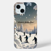"Winter Wonderland Scene" Case-Mate iPhone Hülle (Rückseite)