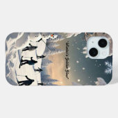 "Winter Wonderland Scene" Case-Mate iPhone Hülle (Rückseite (Horizontal))