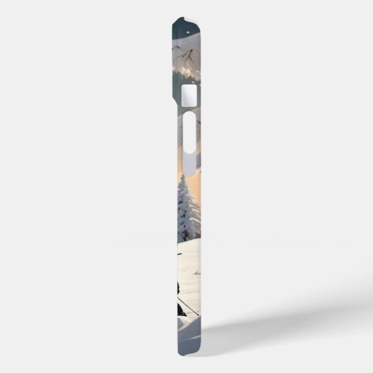 "Winter Wonderland Scene" Case-Mate iPhone Hülle (Rückseite / Links)