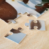 Winter Wonderland Scene Puzzle (Seite)