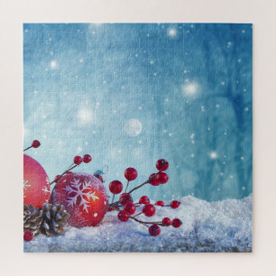 Winter Wonderland Scene Puzzle