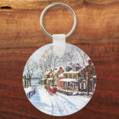 Winter Wonderland Schlüsselanhänger (Vorderseite)