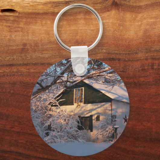 Winter Wonderland Schlüsselanhänger (Vorderseite)