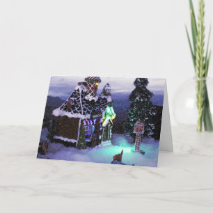 Winter Wonderland Schnee Szene 2020 Karte