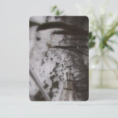 Winter Wonderland Scottish Gedicht Birthday Card (Stehend Vorderseite)