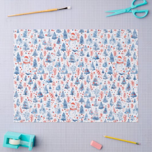 Winter Wonderland Seidenpapier (Basteln)