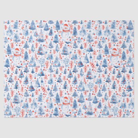 Winter Wonderland Seidenpapier (Vorderseite)