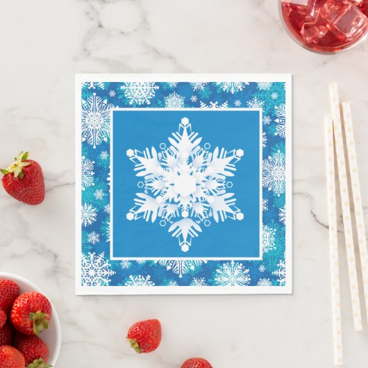 Winter Wonderland Serviette (Beispiel)