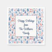 Winter Wonderland Serviette (Vorderseite)