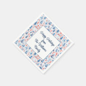 Winter Wonderland Serviette (Ecke)