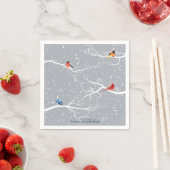 Winter Wonderland Serviette (Beispiel)
