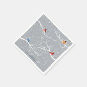 Winter Wonderland Serviette (Ecke)