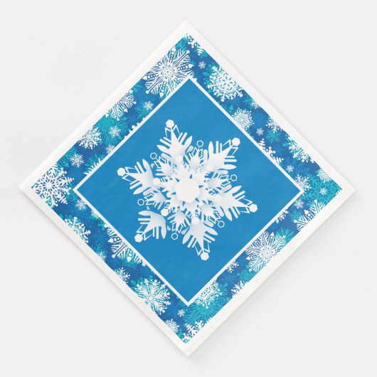 Winter Wonderland Serviette (Ecke)